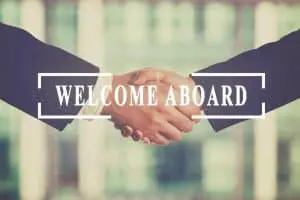 Welcome Aboard Sign - Superintendent