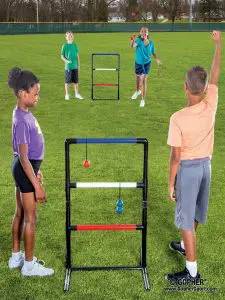 Students playing Yard Games