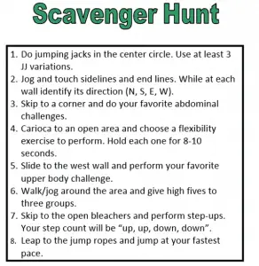 Scavenger Hunt