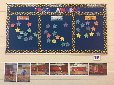 Bulletin Board Idea in PE