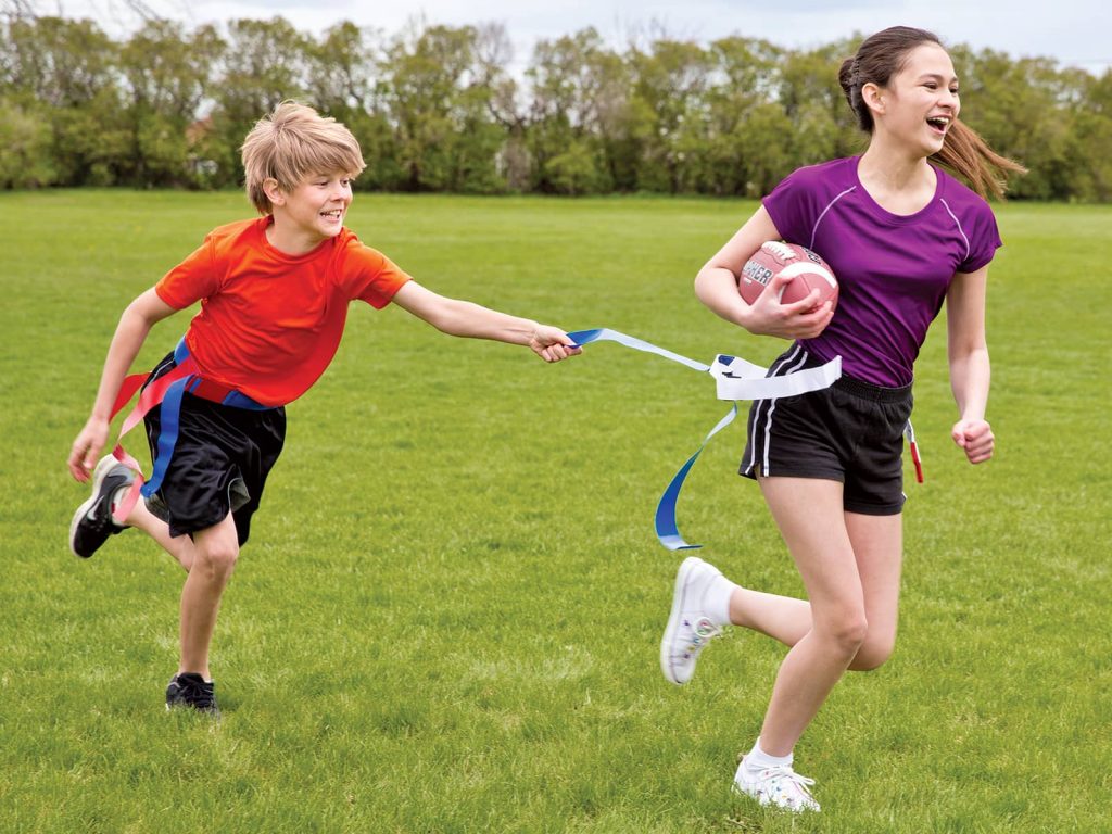 Flag Football in Physical Education PE Blog Read & Discuss Current