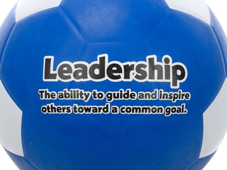 8 Ways to Help Build Character in PE with StrongSelf™ Equipment 2 StrongSelf Soccer Ball Close-Up