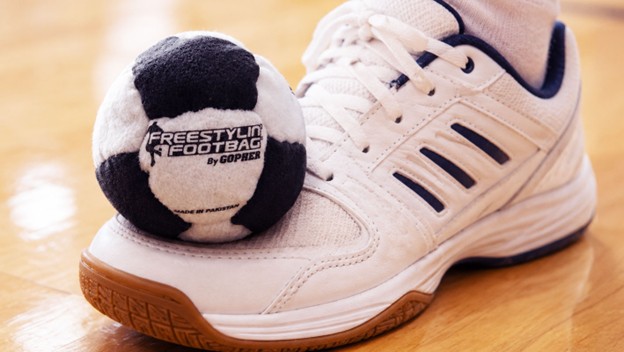 Hack the Sack: Teaching Footbag Skills in K-12 PE 1 Freestylin Footbag by Gopher