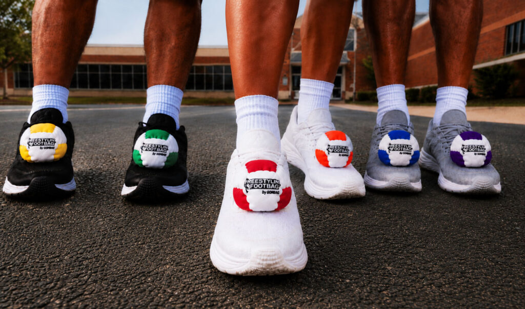 Hack the Sack: Teaching Footbag Skills in K-12 PE 2 Freestylin' Footbags